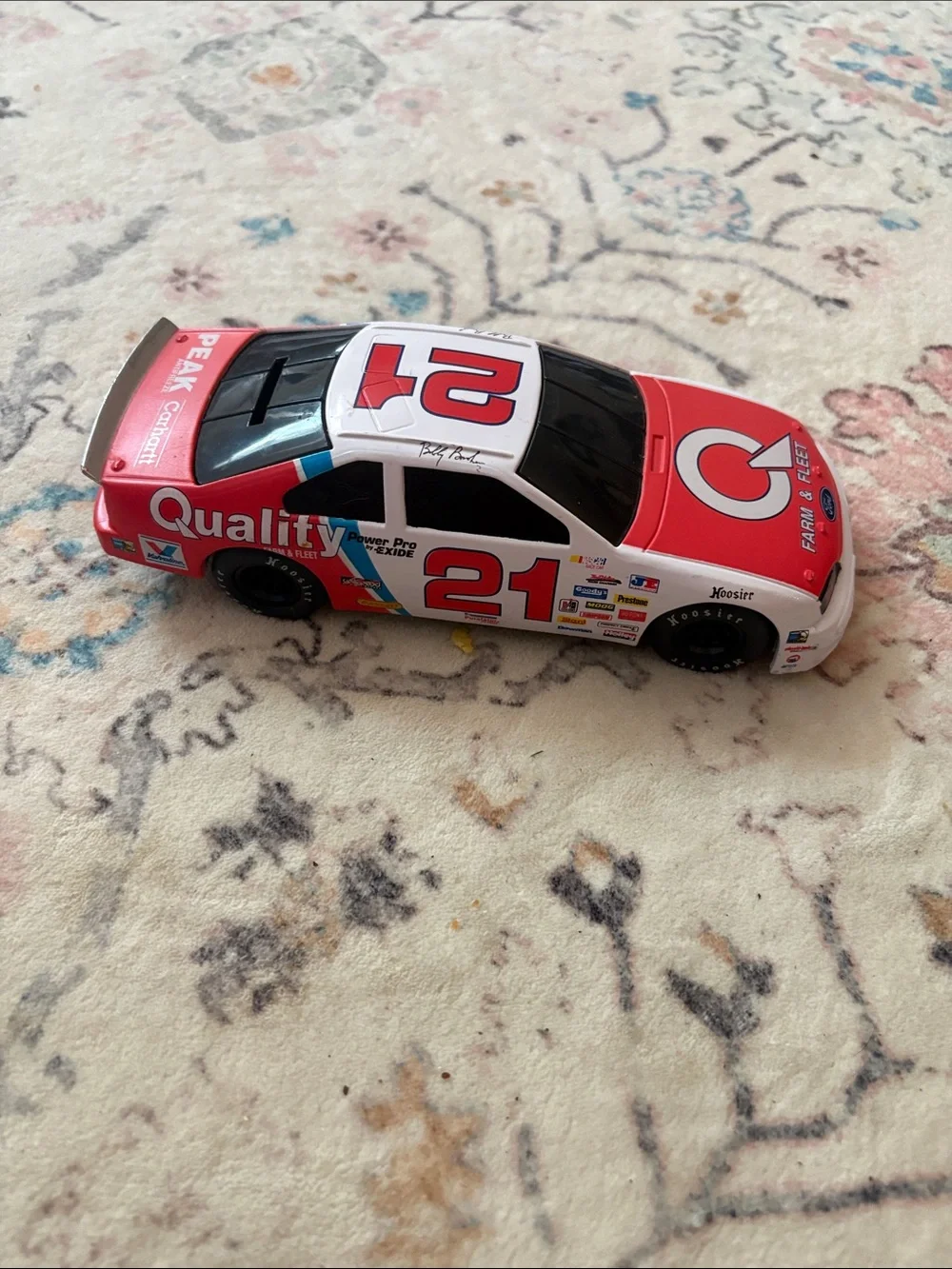 American Muscle Quality Bobby Bowsher Ford Thunderbird #21 Die Cast